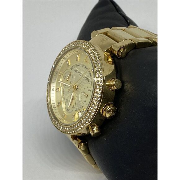 Michael Kors Parker MK5354 Womens Stainless Steel Analog Dial Quartz Watch UC811 - Picture 4 of 12